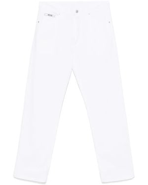 Moschino Classic Trousers - White