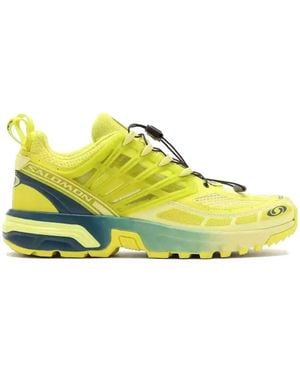 Salomon Advanced Acs Pro Paneled Sneakers - Yellow