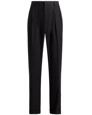 Ralph Lauren Pleated Trousers - Black