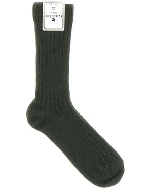 Gallo Calcetines de canalé - Negro