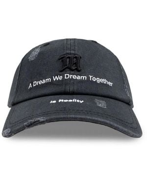 MISBHV Baseballkappe Mit Textstickerei - Schwarz