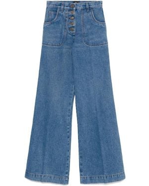 Etro Vaqueros Acampanados - Azul