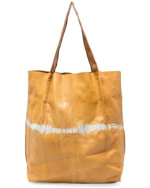 SOMMET Nara Schoudertas Met Tie-Dye Print - Oranje