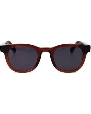 Mykita Occhiali Da Sole Tondi - Blu