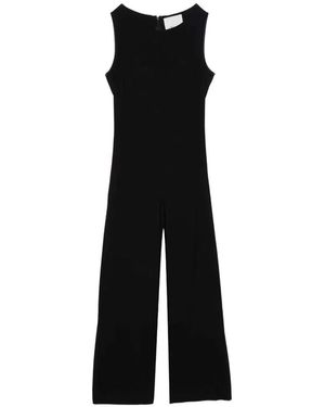 3.1 Phillip Lim Button Panel Jumpsuit - Black