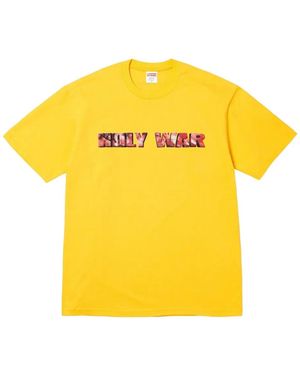 Supreme Printed T-Shirt - Yellow