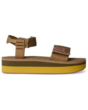 The North Face Skeena Platform Sandals - Metallic