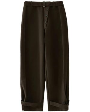 Studio Nicholson Faron Belted Pants - Black