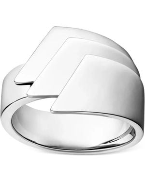 Kinraden Unity Ring Im Layering-Look - Weiß