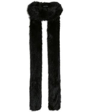Simone Rocha Skinny Scarf - Black