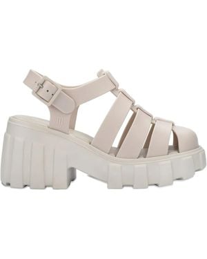 Melissa 50Mm Megan Chunky Platform Sandals - Natural