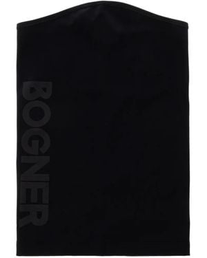 Bogner Écharpe Tube À Logo Imprimé - Black