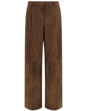 Arma Dena Lambskin Pants - Brown
