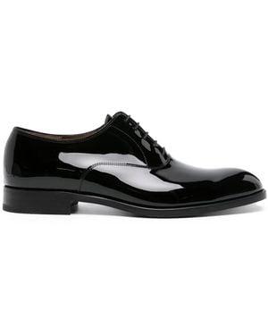 Fratelli Rossetti Lace-Up Leather Oxford Shoes - Black