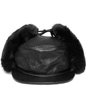 Daily Paper Gorra Chapka con monograma - Negro