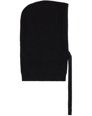 Laneus Knitted Balaclava - Black