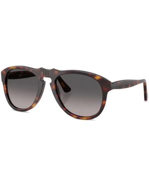 Persol Round-Frame Sunglasses - Grey