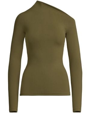 Ralph Lauren オープンショルダー Tシャツ - グリーン
