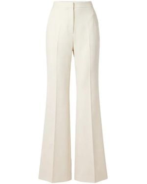 Saiid Kobeisy Tailored Wide-Leg Trousers - White