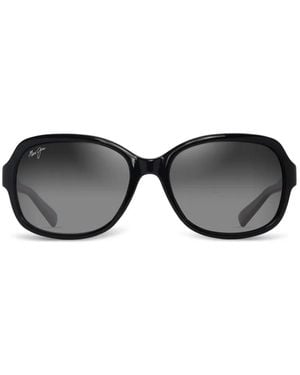 Maui Jim Hiluhilu Square-Frame Sunglasses - Black