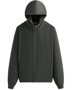 Kith Selfridge Pinstripe Hoodie - Black