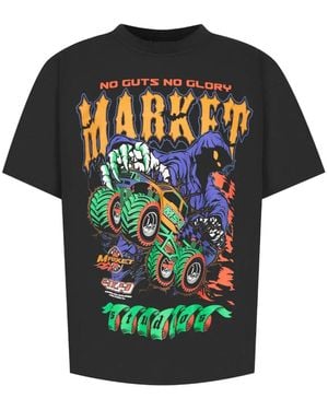 Market No Guts No Glory Graphic-Print T-Shirt - Black