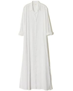 Xirena Boden Maxihemdkleid - Weiß