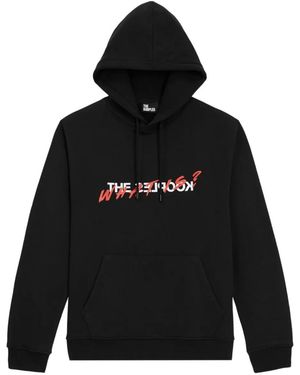 The Kooples Graphic-Print Cotton Hoodie - Black