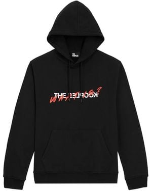 The Kooples Graphic-Print Cotton Hoodie - Black