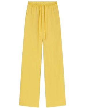 ÉTERNE Pantalones Brody Con Cordones - Amarillo