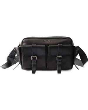 Prada Route Schultertasche - Schwarz