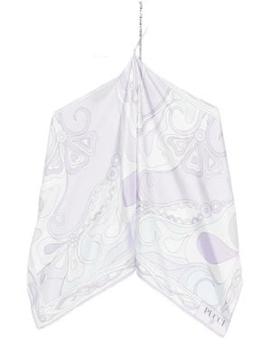 PUCCI Chain high-neck top - Weiß