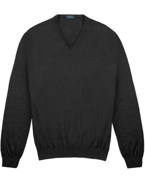 Slowear V-Neck Jumper - Grey