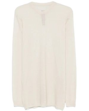 Rick Owens Pull En Maille Fine - White