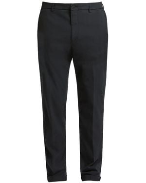 Peserico Button-Fastening Cotton Chino Trousers - Black