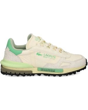 Lacoste Elite Active Suede-Leather Trainers - Green