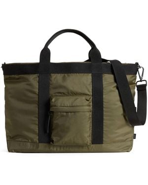 Woolrich Pouch-Pocket Tote Bag - Black
