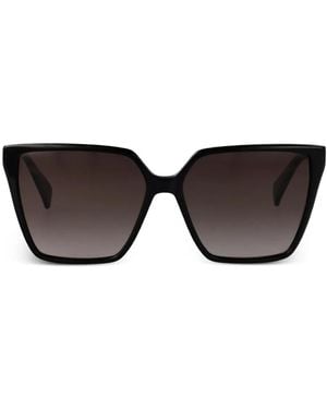 Liu Jo Sonnenbrille Mit Eckigem Gestell - Schwarz