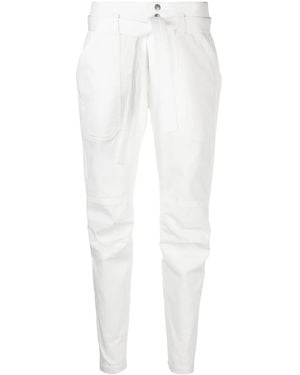 Rag & Bone Abby Cotton-Blend Pants - White