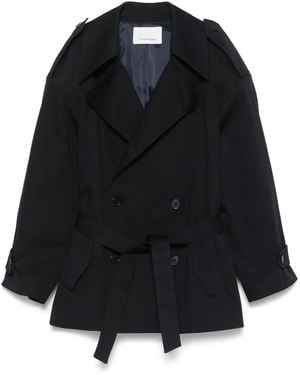 Frankie Shop Zurich Trench Coat - Black
