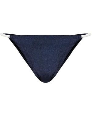 Cult Gaia Triangle Tie Bikini - Blue