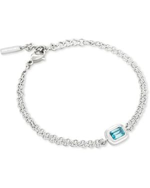 Trussardi Kettenarmband Im Layering-Look - Weiß