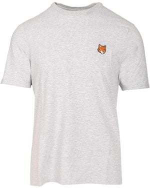 Maison Kitsuné Fox Head T-Shirt - White