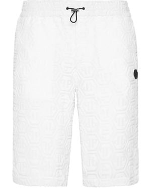 Philipp Plein Shorts Cool Kid - Bianco