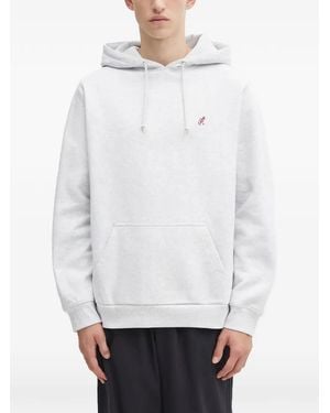 Gramicci One Point Hooded Pouch Hoodie - White