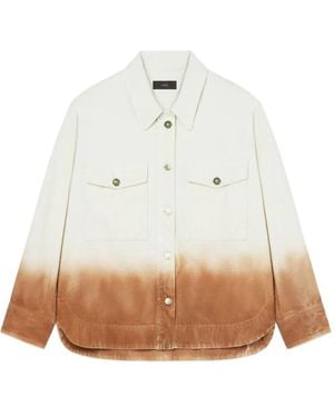 Alanui Shades Of Eden Denim Jacket - White