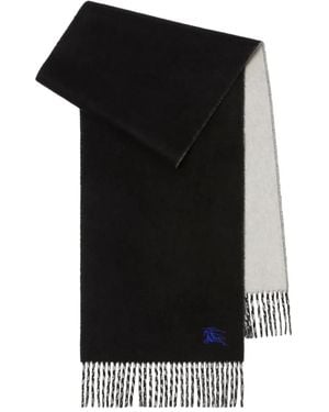 Burberry Sciarpa Reversibile - Nero