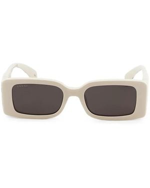 Gucci Sonnenbrille Mit Gg - Grau