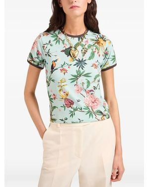 La DoubleJ The Cu-Tee Crop - Blue