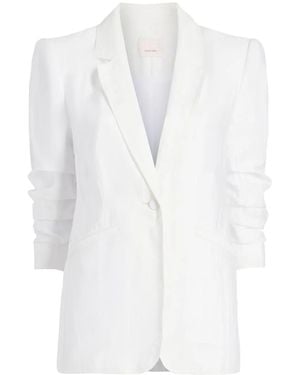 Cinq À Sept Khloe Single-Breasted Blazer - White